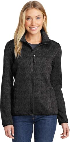 Port Authority Ladies Sweater Fleece Jacket in Saudi Arabia