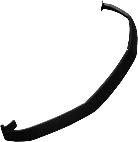 Front Bumper Lip Chin Spoiler, Compatible with 2005-2009 Ford Mustang V6 Only, CDC Style Flexible Polyurethane(PU) Front Lower Splitter Protector, Unpainted Black, 1 PC in Saudi Arabia