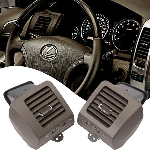 Dashboard Air Conditioning Vent Outlet 5566060140 Compatible with Land Cruiser Prado LC120 2003-2009 GX470 2003-2009 in Saudi Arabia