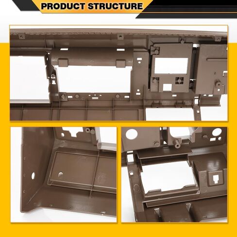 لوحة القيادة الأساسية متوافقة مع شاحنة Chevy & GMC 1988-1994، تناسب Chevy Blazer GMC Yukon Suburban 1992-1994 باللون البني in Saudi Arabia