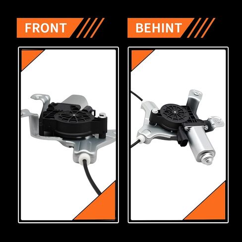 Rear Left Side Power Window Regulator Assmbly Compatible with Escalade Tahoe Yukon 2007-2014 Replaces 25885882 15883001 in Saudi Arabia