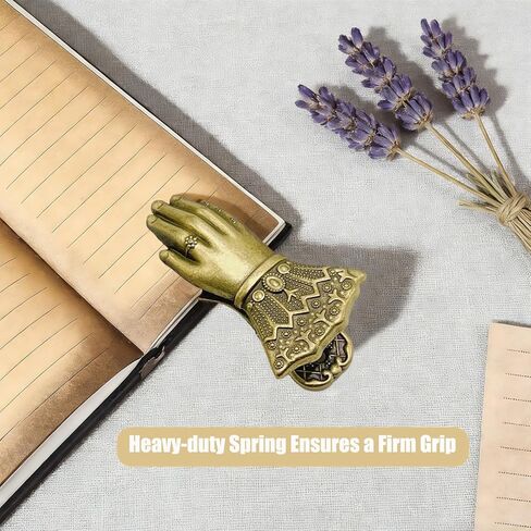 مشابك مجلة معدنية عتيقة على شكل يد، حامل صفحة دفتر المسافر، ملحقات تزيين للمنزل والمكتب DIY مجلة رصاصة غير المرغوب فيها in Kuwait