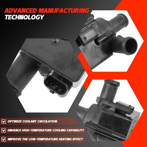 مضخة مياه كهربائية مساعدة لأودي A2-A7 Q2-Q6 Quattro TT/TT Quattro/TTS Volkswagen Skoda بدون قوس 5Q0121599AD 5Q0965561B in Kuwait
