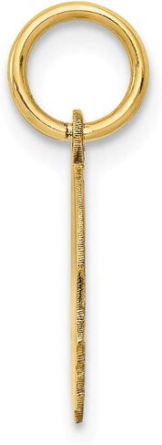 Solid 14K Yellow Gold Boy Head Charm in Saudi Arabia