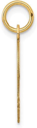 Solid 14K Yellow Gold Boy Head Charm in Saudi Arabia