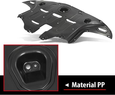 DOTCOM Front Engine Splash Shields Cover Compatible with Hyundai Tucson 2016 2017 2018 2019 2020 2021 Black Engine Guard, 29110D3600-PFM HY1228190 in Saudi Arabia