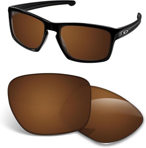 عدسات بديلة 1.5 ملم متوافقة مع نظارات Oakley Sliver Stealth OO9408 الشمسية، مضادة للخدش والصدمات in Saudi Arabia