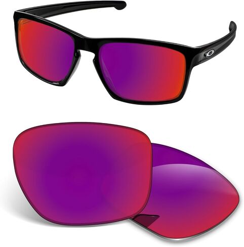 عدسات بديلة 1.5 ملم متوافقة مع نظارات Oakley Sliver Stealth OO9408 الشمسية، مضادة للخدش والصدمات in Saudi Arabia