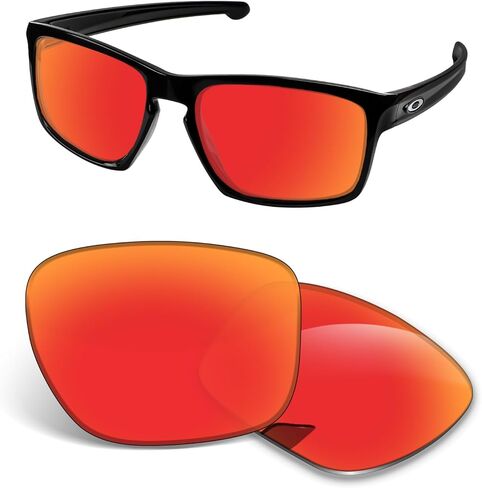 عدسات بديلة 1.5 ملم متوافقة مع نظارات Oakley Sliver Stealth OO9408 الشمسية، مضادة للخدش والصدمات in Saudi Arabia