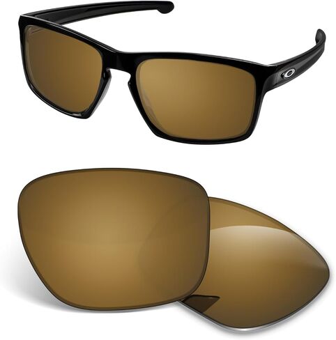 عدسات بديلة 1.5 ملم متوافقة مع نظارات Oakley Sliver Stealth OO9408 الشمسية، مضادة للخدش والصدمات in Saudi Arabia