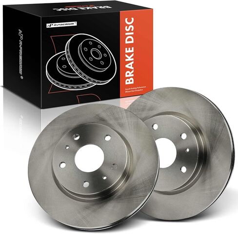 A-Premium 11.02 inch (279.8mm) Front Vented Disc Brake Rotors Compatible with Select Suzuki Models - SX4 2007-2013, SX4 Crossover 2012, 2-PC Set in Saudi Arabia