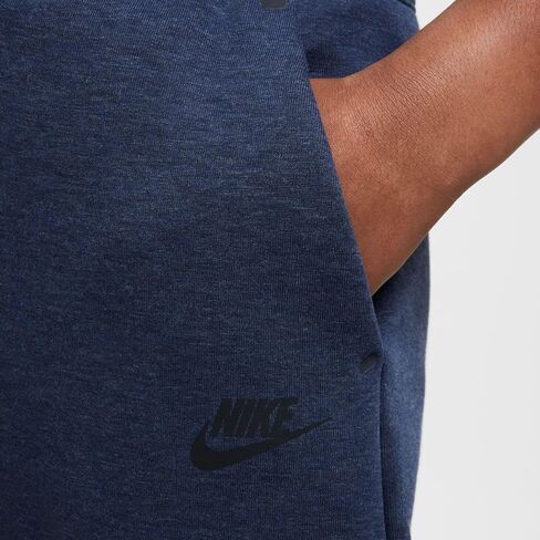Nike Sportswear Tech Fleece Big Kids' Joggers (HV5869-473, Obsidian Heather/Black/Black) Size X-Large in Saudi Arabia