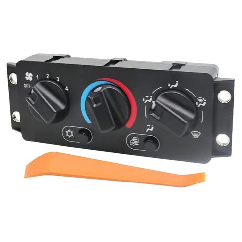 25110700 A/C Heater Climate Control Module Switch Compatible with CHU612 CHU613 CHU614 CXU612 CXU613 CXU614 1999-2018 Replace 70826280 21169150 Tempeature Control Panel in Saudi Arabia