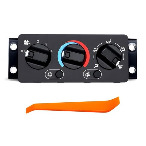 25110700 A/C Heater Climate Control Module Switch Compatible with CHU612 CHU613 CHU614 CXU612 CXU613 CXU614 1999-2018 Replace 70826280 21169150 Tempeature Control Panel in Saudi Arabia