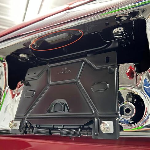 Inline Tube Compatible with 1964-72 Pontiac GTO Rear Bumper License Plate Lamp Light 1pc in Saudi Arabia
