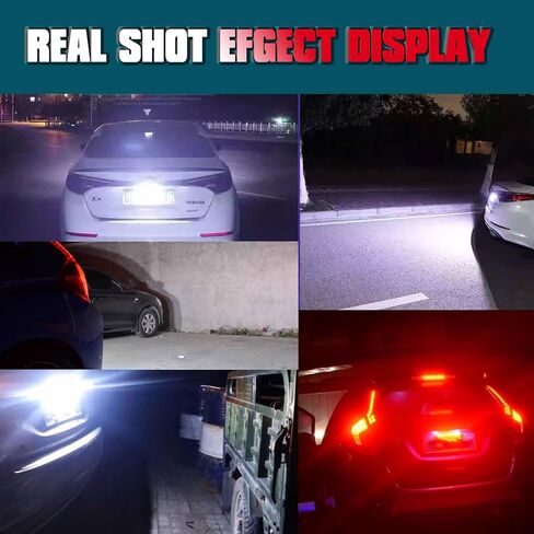 x xotic tech إطار لوحة الترخيص الخلفي مصابيح LED 30-SMD احتياطية عكسية أو أضواء الفرامل الكل في واحد أبيض وأحمر مجموعة شريط إضاءة LED للسيارات سيارات الدفع الرباعي والشاحنات in Kuwait