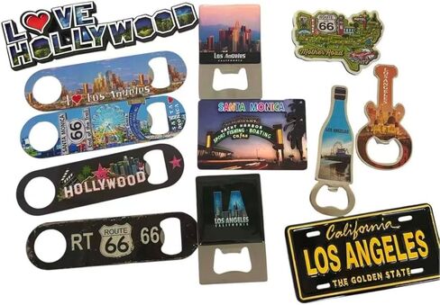 CLGIFT Set of 12 California Souvenir Keychain, I Heart LA Keychain, I Heart Los Angeles Keychain in Kuwait