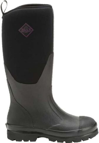 حذاء MUCK النسائي Chore Classic ذو مقدمة فولاذية متوسطة، أسود، مقاس 6 (M) in Saudi Arabia