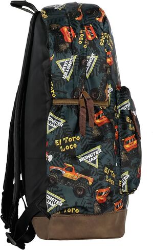 حقيبة ظهر INTIMO Monster Jam El Toro Loco مقاس 16 بوصة مع طباعة كاملة مع أشرطة قابلة للتعديل in Kuwait
