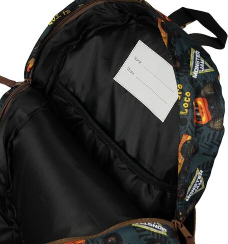 حقيبة ظهر INTIMO Monster Jam El Toro Loco مقاس 16 بوصة مع طباعة كاملة مع أشرطة قابلة للتعديل in Kuwait