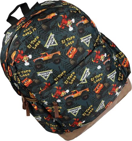 حقيبة ظهر INTIMO Monster Jam El Toro Loco مقاس 16 بوصة مع طباعة كاملة مع أشرطة قابلة للتعديل in Kuwait
