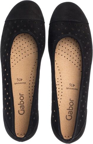 Gabor 24.169.17 - Women's Ballerina - Size 10 (US) 41 (EU) Black in Saudi Arabia