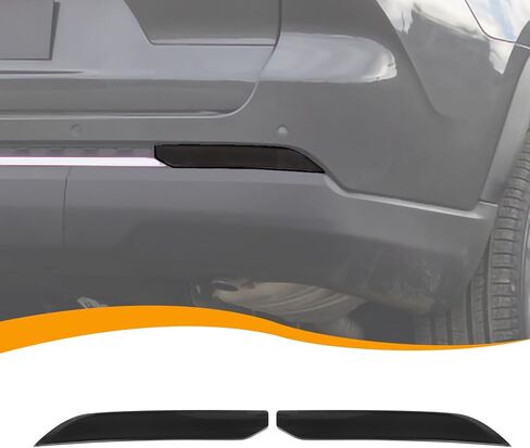 إكسسوارات خارجية لإطار إطار الضباب الخلفي من Hoolcar متوافقة مع جيب جراند شيروكي 2011-2020 وجيب كومباس 2011-2016، أسود مدخن، قطعتان in Saudi Arabia