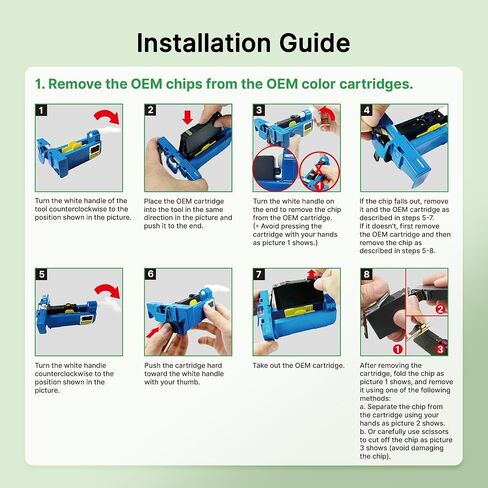 خراطيش حبر 923 لطابعات HP المتوافقة مع خراطيش حبر HP 923 تعمل مع خراطيش حبر HP OfficeJet Pro 8135e 8130e 8125e 8138e 8139e 8120e (4 عبوات، أسود سماوي أرجواني أصفر) بدون رقاقة in Kuwait