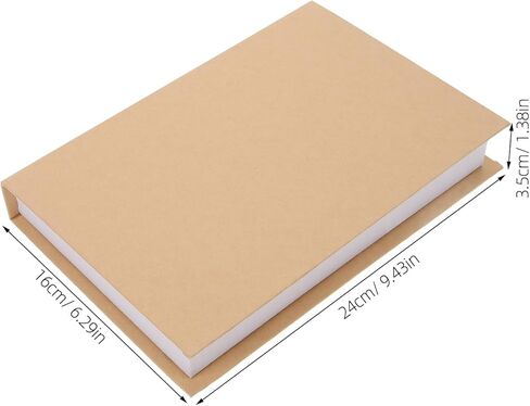 LUOZZY 3pcs Fake Decorative Book Models Black, White & Beige Fake Book for Decorative Home Office Bookshelf Display Decorations in Saudi Arabia