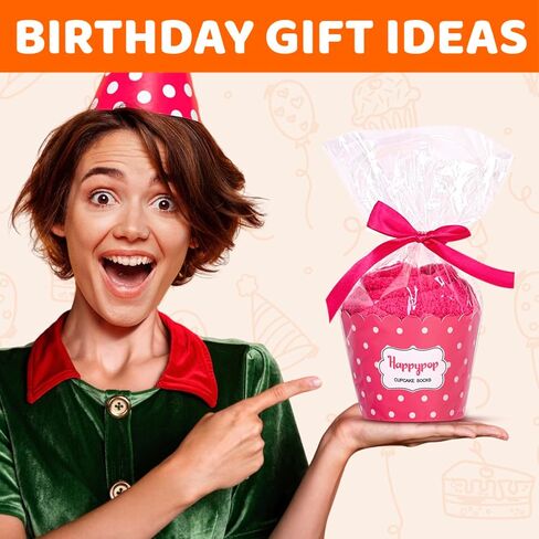 HAPPYPOP Birthday Gift Ideas - 20 30 40 50 60 70 80 Year Old Socks for Women in Saudi Arabia