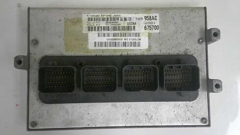 Engine ECM Control Module 5.7L Fits 05 Compatible with Dodge R1500 Pickup P56028958AC 56028958AC in Saudi Arabia