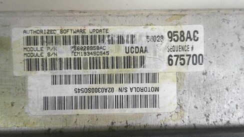 Engine ECM Control Module 5.7L Fits 05 Compatible with Dodge R1500 Pickup P56028958AC 56028958AC in Saudi Arabia