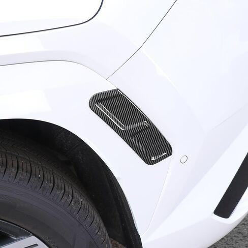 4 قطع شريط قوس الحاجب لعجلة السيارة متوافق مع Hyundai Tucson 2022 ~ 2024 - زخرفة حماية حافة الإطار ذاتية اللصق مضادة للتصادمات، واقي خارجي تلقائي بنمط ألياف الكربون in Kuwait