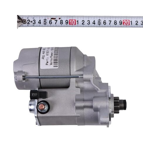 K7571-61811 Starter Motor 12V 9T 16614-63010 LRS01251 1661463010 for Kubota Powersport Diesel Utility Vehicle (UTV) RTV1100 RTV900 898cc 2004-2012 for Kubota Zero Turn Mower ZG332P ZP33OP in Saudi Arabia