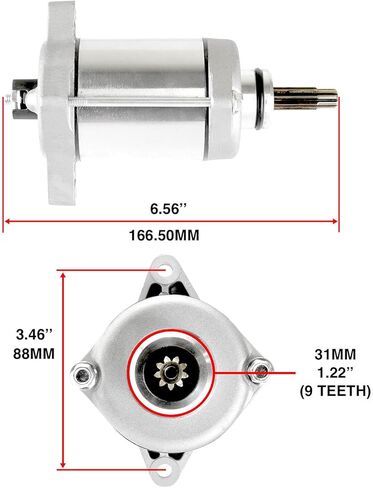 Starter Motor Fits Honda Rancher TRX420 (2007-2013) in Saudi Arabia