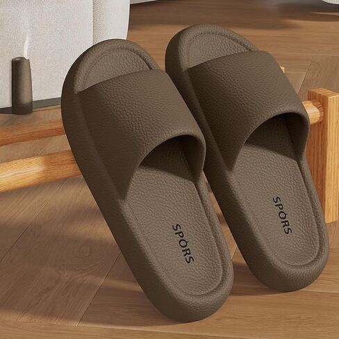 Shower Shoe Non-Slip Slipper for Men Women Open-toe Quick Drying Lightweight Dorm Slippers For Bathroom House Outdoor in Saudi Arabia
