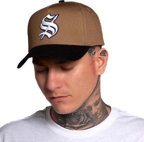 Sullen Brush Curved Bill Snapback Tattoo Lifestyle Hat in Saudi Arabia