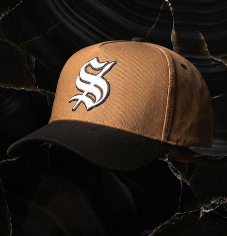 Sullen Brush Curved Bill Snapback Tattoo Lifestyle Hat in Saudi Arabia