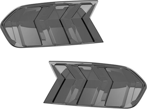 أغطية إضاءة خلفية لسيارة Ford Mustang 2024 2025، غطاء حماية خلفي من الأكريليك لتزيين 2024+ Ford Mustang، أسود دخاني، قطعتان in Saudi Arabia