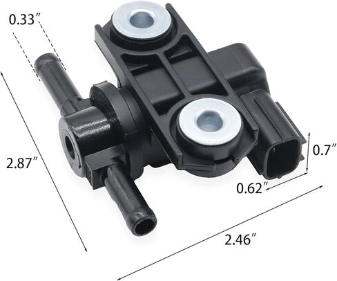 36162RDVJ01,Vapor Canister Purge Valve Compatible with Acura,Honda,Saturn.2004 Mdx 3.5L,2004-2008 Tl 3.2L,3.5L.2003-2007 Accord 3.0L.2004-2007 Vue 2.2L,3.5L. in Saudi Arabia
