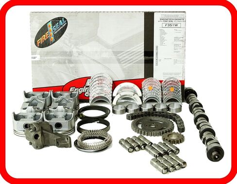 Master Engine Rebuild Kit FITS: 1996-1998 Chevrolet GMC 4.3L 4.3 V6 Vortec Vins W,X in Saudi Arabia