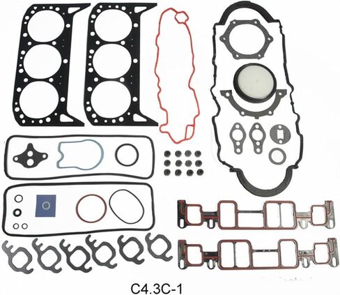 Master Engine Rebuild Kit FITS: 1996-1998 Chevrolet GMC 4.3L 4.3 V6 Vortec Vins W,X in Saudi Arabia