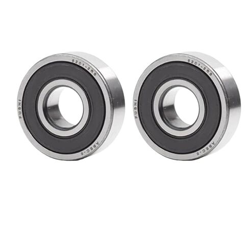 2pcs Bearing 6200 6201 6202 6203 6204 6205 2RS DDU LLU RS 6200RS 6201RS 6202RS 6205RS Chrome Steel Deep Groove Ball Bearings(2PCS_6203-2RS 17X40X12MM) in Saudi Arabia