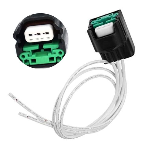 FainWan Replaces Camshaft Position Sensor Connector Plug Harness Compatible with Ni-ssan Infi-niti VQ35DE 3.5L V6 Engines (Black-Green) in Saudi Arabia