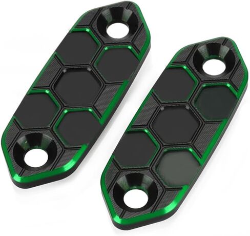 Motorcycle Rear View Side Mirrors Bracket Compatible with Ninja 300 2013-2017 Ninja 400 2018-2023 Ninja 500 2024-2025 Compatible with Ninja 650 2017-2025 Ninja 500/ZX-6R/ZX-4RR/ZX-4R (Green) in Saudi Arabia