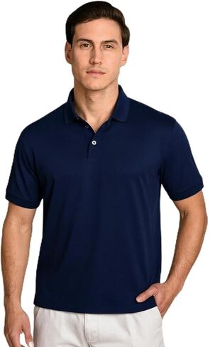 untouched Men’s Mercerized Supima Cotton Polo Shirt – Soft, Breathable, Premium Quality Classic Fit Polo Tee in Saudi Arabia