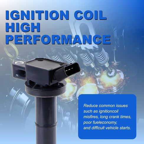 UF333 High-Performance Ignition Coils & Iridium Spark Plugs Set of 4 Compatible with 2001-2015 Toyota Camry/Corolla/RAV4/Highlander/Matrix/Solara, Scion tC/xB, Pontiac Vibe & Lexus HS250h 2.0L 2.4L L4 in Kuwait