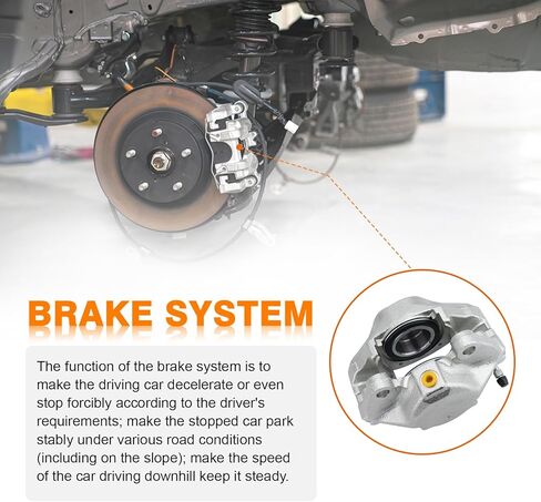 DRIVESTAR 19271+19272 New Front Pair Set Disc Brake Caliper in Saudi Arabia