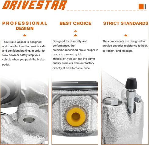 DRIVESTAR 19271+19272 New Front Pair Set Disc Brake Caliper in Saudi Arabia