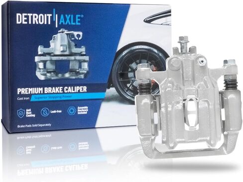 Detroit Axle - Rear Right Brake Caliper for 07-11 Honda CR-V 07-12 RDX 10-11 Accord Crosstour Disc Brake Caliper with Bracket 2010 2011 Replacement Brake Caliper Assembly in Saudi Arabia